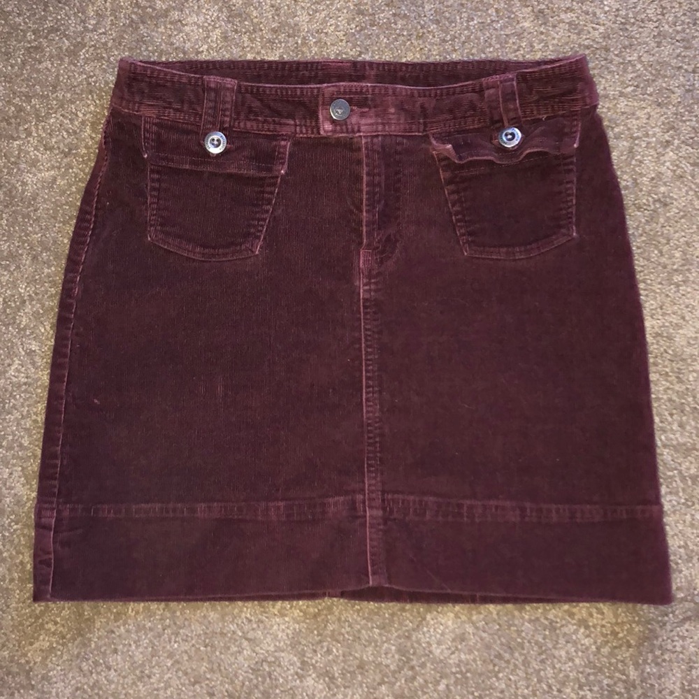 Patagonia maroon skirt